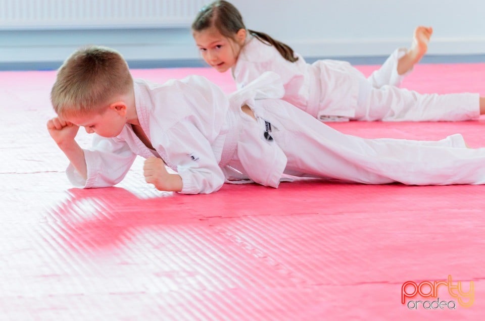 Micii judoka la Examen de Mon,