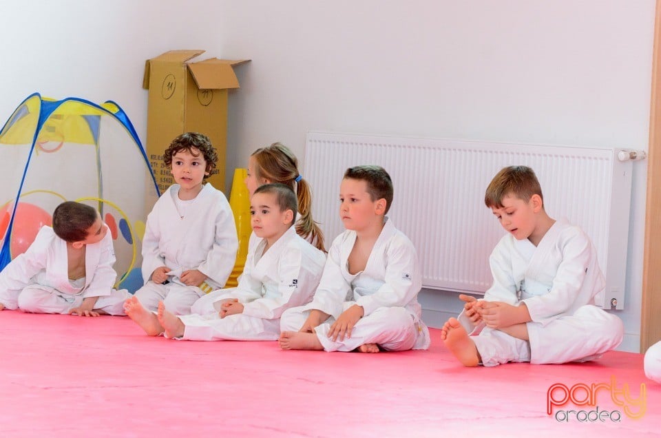 Micii judoka la Examen de Mon,