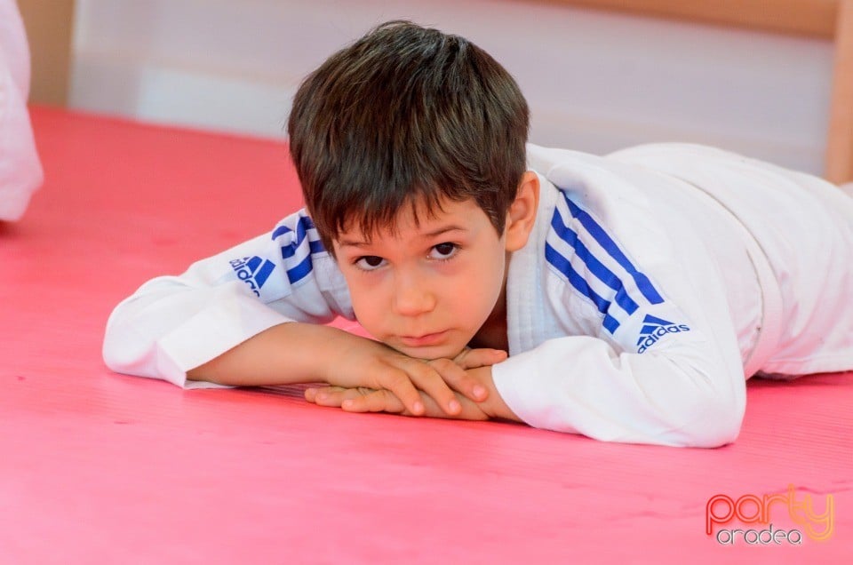 Micii judoka la Examen de Mon,