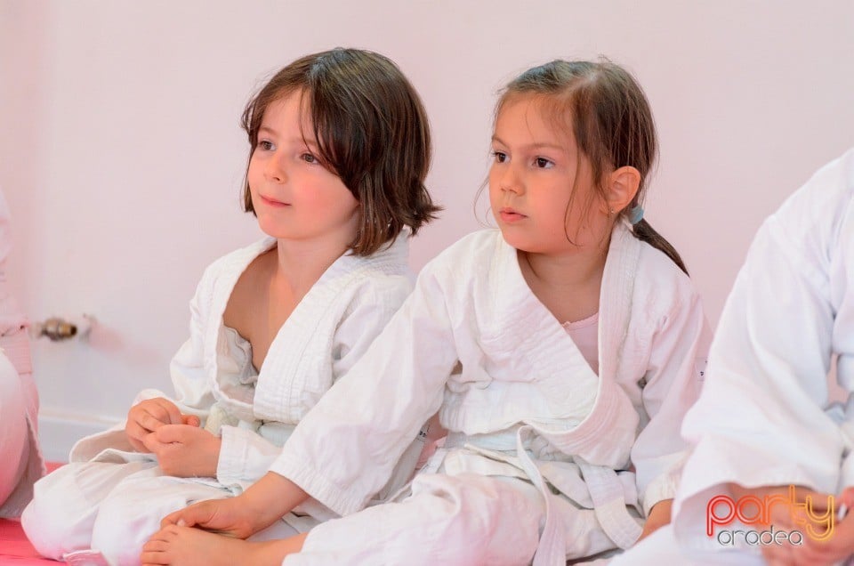Micii judoka la Examen de Mon,