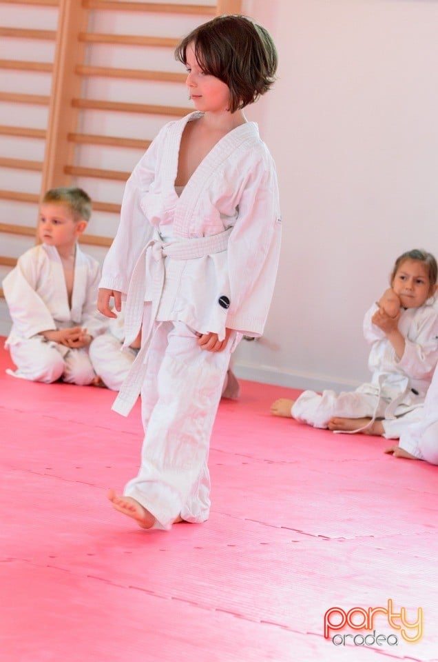 Micii judoka la Examen de Mon,