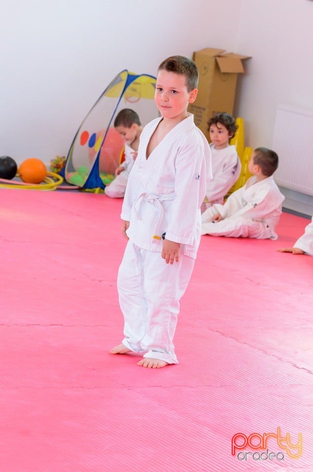Micii judoka la Examen de Mon,
