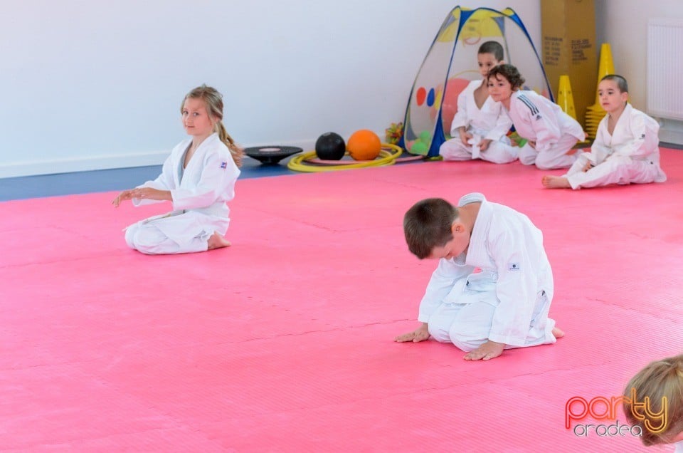 Micii judoka la Examen de Mon,