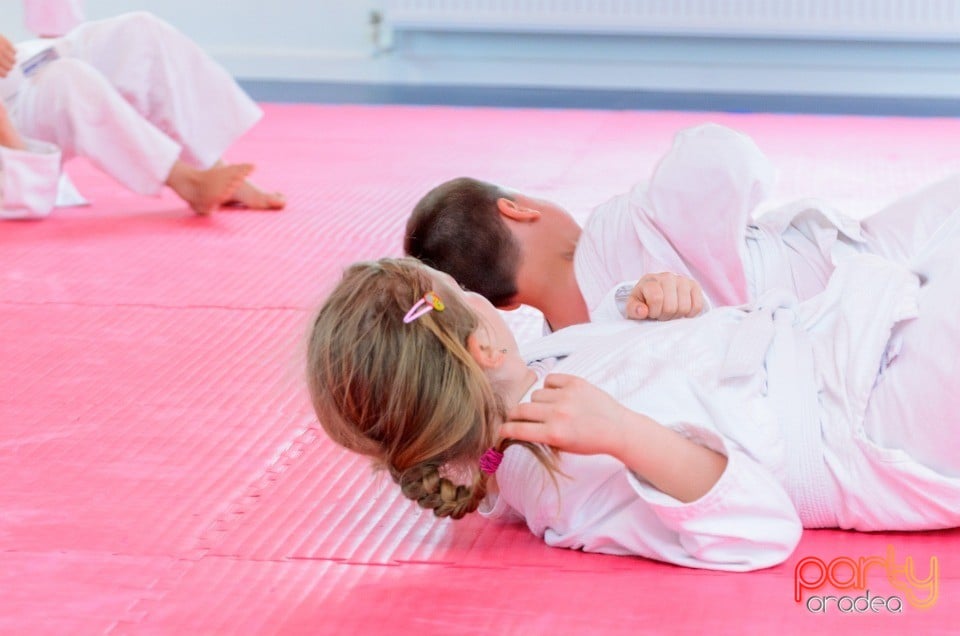 Micii judoka la Examen de Mon,