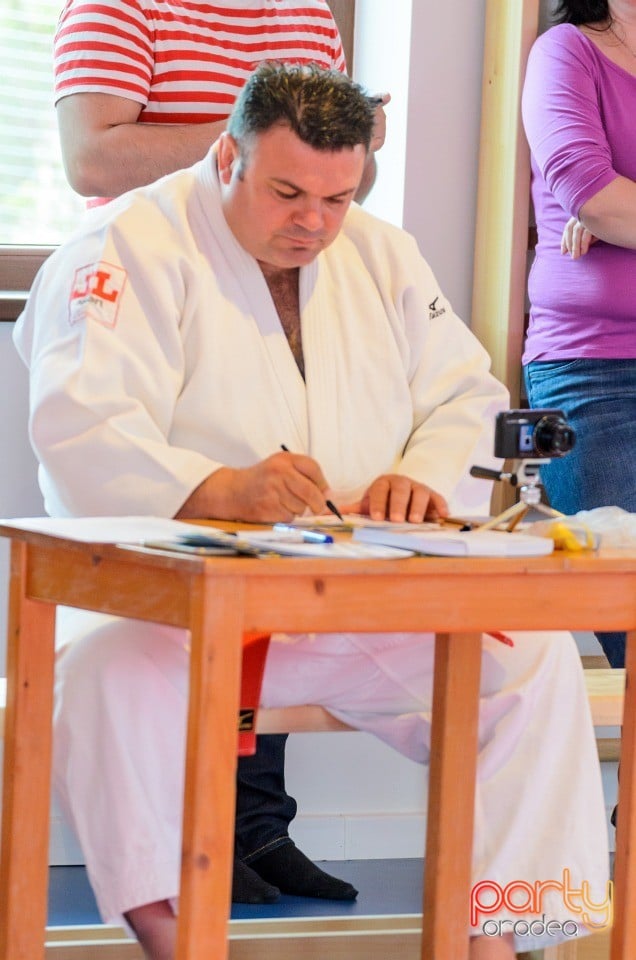 Micii judoka la Examen de Mon,
