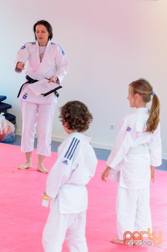 Micii judoka la Examen de Mon,
