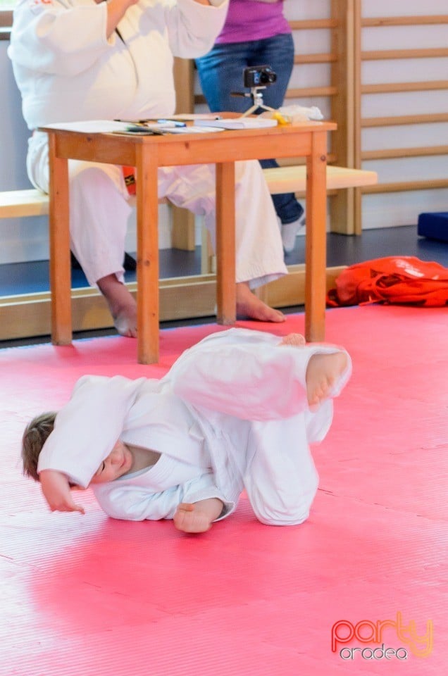 Micii judoka la Examen de Mon,