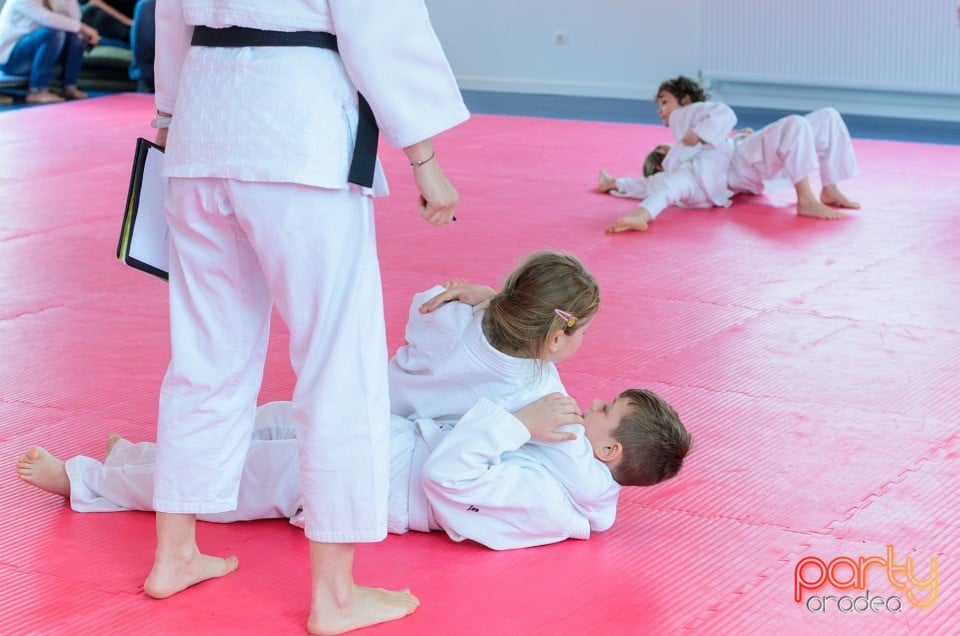 Micii judoka la Examen de Mon,