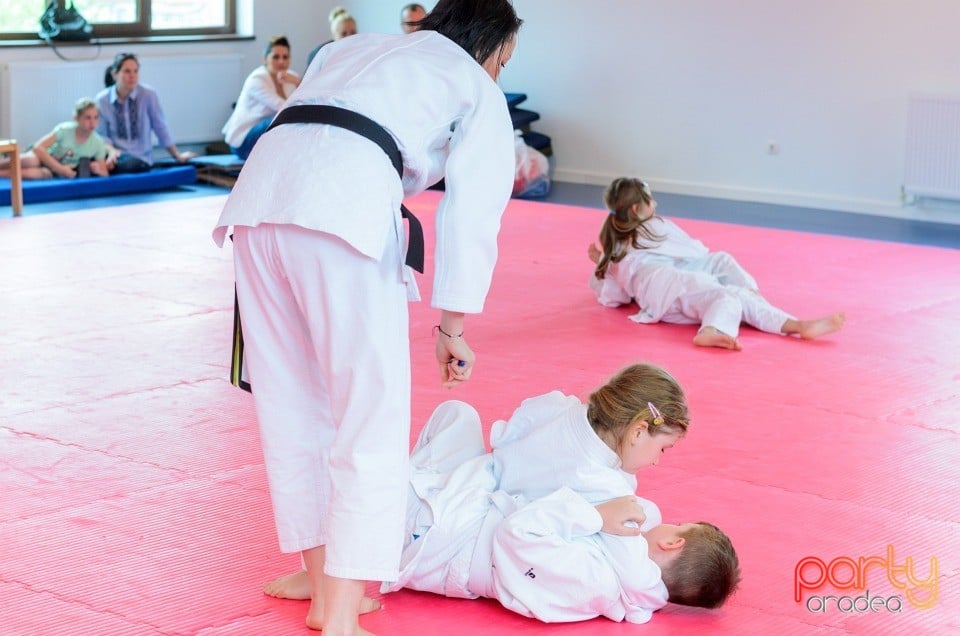Micii judoka la Examen de Mon,
