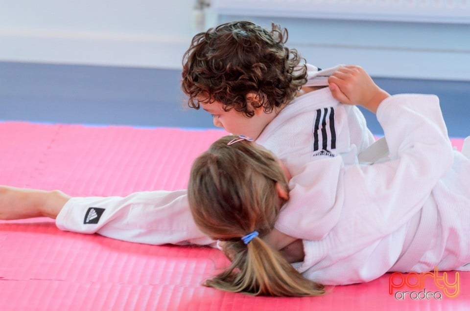 Micii judoka la Examen de Mon,