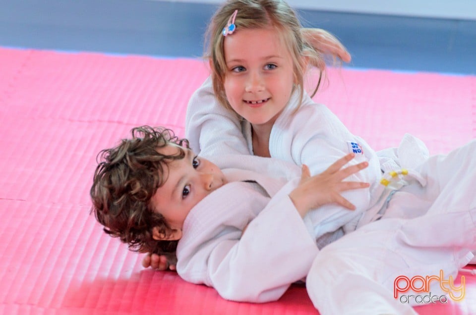 Micii judoka la Examen de Mon,