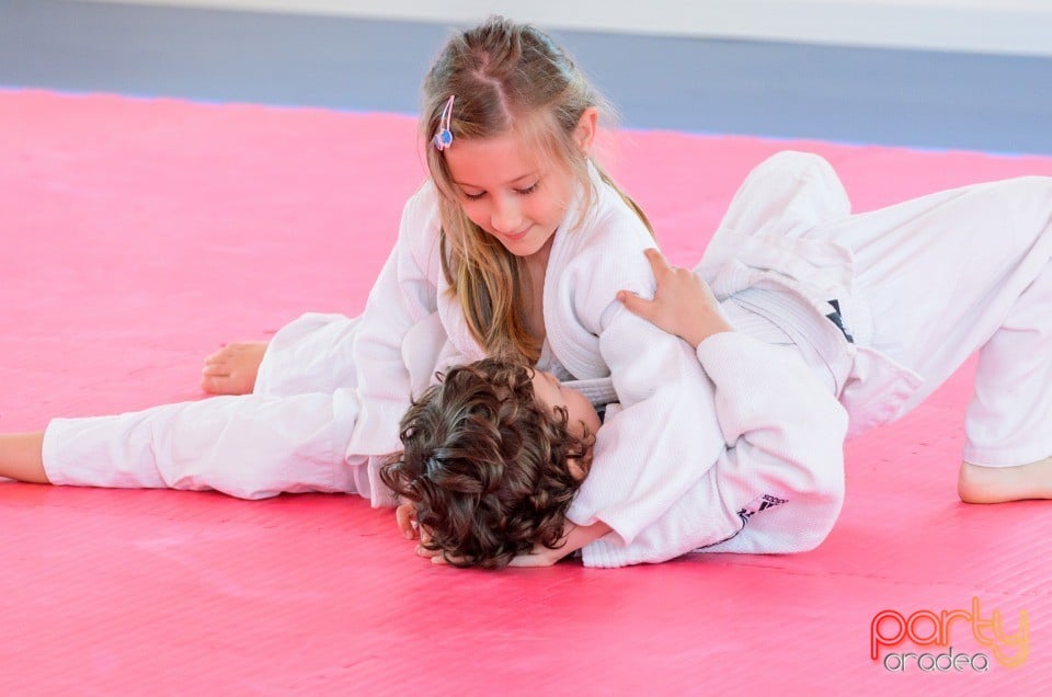 Micii judoka la Examen de Mon,