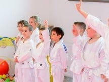 Micii judoka la Examen de Mon