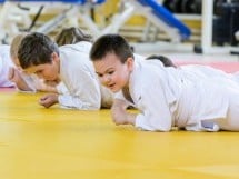 Micii judoka la Examen de Mon