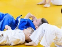 Micii judoka la Examen de Mon