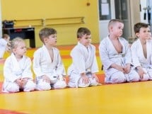 Micii judoka la Examen de Mon