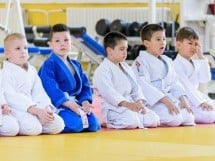 Micii judoka la Examen de Mon