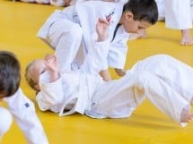 Micii judoka la Examen de Mon