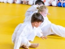 Micii judoka la Examen de Mon