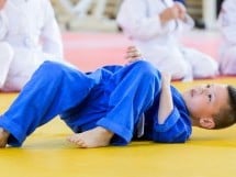 Micii judoka la Examen de Mon