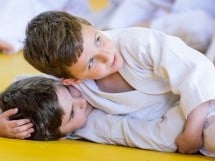 Micii judoka la Examen de Mon