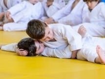 Micii judoka la Examen de Mon