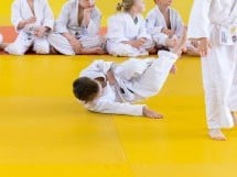 Micii judoka la Examen de Mon