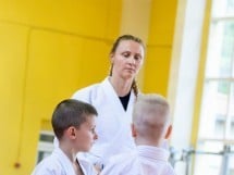 Micii judoka la Examen de Mon