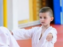 Micii judoka la Examen de Mon