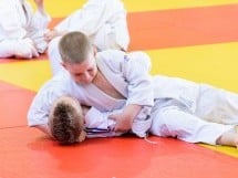 Micii judoka la Examen de Mon