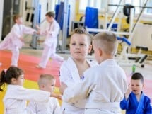 Micii judoka la Examen de Mon