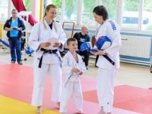 Micii judoka la Examen de Mon