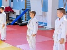 Micii judoka la Examen de Mon