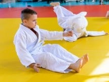 Micii judoka la Examen de Mon