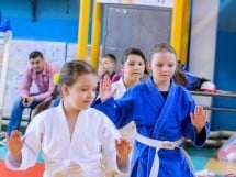 Micii judoka la Examen de Mon