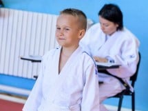 Micii judoka la Examen de Mon