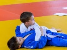 Micii judoka la Examen de Mon