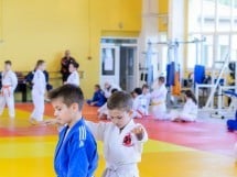 Micii judoka la Examen de Mon