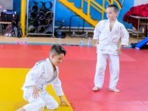 Micii judoka la Examen de Mon