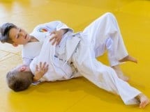 Micii judoka la Examen de Mon