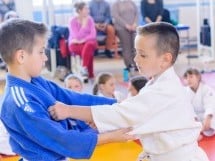 Micii judoka la Examen de Mon