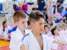 Micii judoka la Examen de Mon