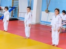 Micii judoka la Examen de Mon