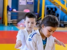 Micii judoka la Examen de Mon