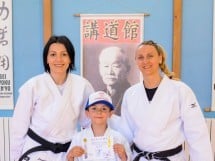 Micii judoka la Examen de Mon