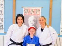 Micii judoka la Examen de Mon