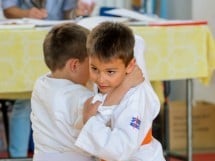 Micii judoka la Examen de Mon