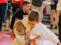 Micii judoka la Examen de Mon