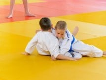 Micii judoka la Examen de Mon