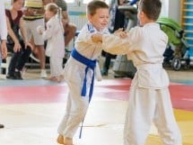 Micii judoka la Examen de Mon